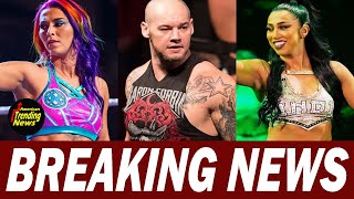 Wrestlers Baron Corbin Indi Hartwell Tegan Nox Expected To Be Released By WWE [upl. by Monarski]