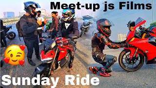 MEETUP JS FILMS 🥰 FINALLY IS SUNDAY SE MIL LIYE jsfilms [upl. by Yatzeck381]