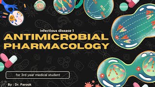 1st Antimicrobial Pharmacology lecture in ID1 introduction and penicillin [upl. by Veradis]