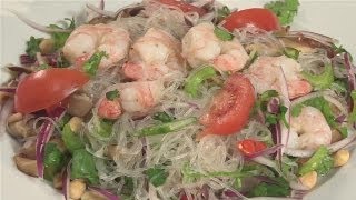 How To Prepare Thai Glass Noodle Salad [upl. by Merta]