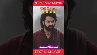 devara Jn NTR movie dialog shorts shortfeed ntr bollywood 2024 [upl. by Encratis]