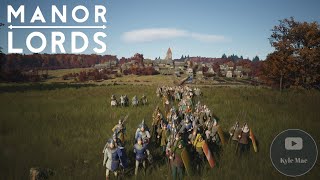 Manor Lords First Game and Impressions [upl. by Isherwood]