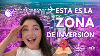 La zona de tu inversión Inmobliaria en Miami 😱 [upl. by Icken]