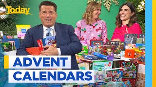 The best Christmas advent calendars for 2024  Today Show Australia [upl. by Shandee]