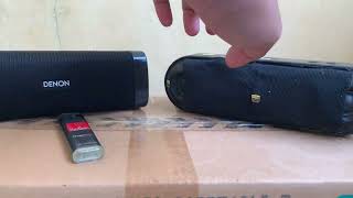 Sound tes speaker Denon envaya dsb150 vs beats pill [upl. by Budding]