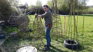 How to weave an obelisk with Dave Jackson The Stick Smith [upl. by Ludlow]