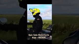 Epic Solo Motorcycle Ride  Nc 500 sreezofficial nc500 motorcycleride bikelife [upl. by Kevan]