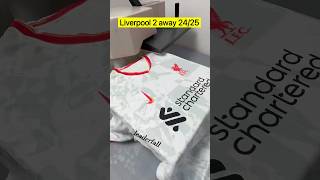 Liverpool 2 Away 2425 Football  jerseys  Sport  Sport  Ball game  Production  Ball game mus [upl. by Aremaj]