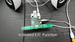 Open Source Echo Canceller Test with Respeaker Linear 4 Mic Array Module [upl. by Ahsikym]