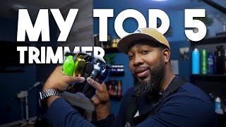 MY TOP 5 TRIMMERS [upl. by Ednyl]