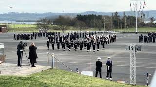 Nelson 2228 Parade HMS Raleigh [upl. by Tabbitha]