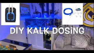 DIY Kalkwasser Dosing Container wX1 Pro Wifi Dosing Pump amp New Corals Innovative Marine SR80 Pro 2 [upl. by Bent]