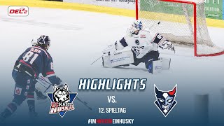 Highlights 12 Spieltag  Kassel Huskies vs Blue Devils Weiden [upl. by Papotto]