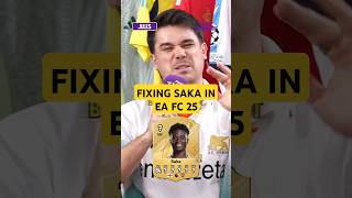 FIXING SAKAS EA FC 25 CARD 🔥 it gets HEATED 😬 shorts football soccer [upl. by Marchak]