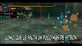 Monster Hunter Freedom Unite Plesioth HitBox [upl. by Nivle]