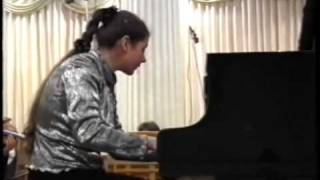 Anastasia Kozhushko plays SaintSaens Piano Concerto No 2 2nd mov [upl. by Pellet74]