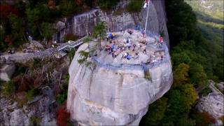 Drone Tour  Lake Lure amp Chimney Rock NC [upl. by Sanalda]