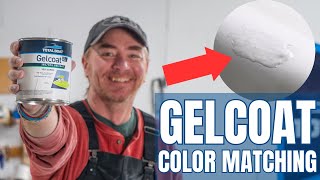 How to Color Match Gelcoat made EASY Expert Tips amp Tricks Revealed [upl. by Leifeste]