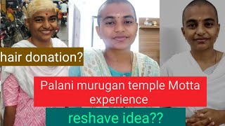 Palani murugan temple Motta experience vlogQ amp A sessiontonsure experiencefull head shave [upl. by Nahtam]