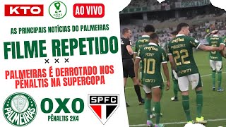 AO VIVO  PALMEIRA É SUPERADO NOS PÊNALTIS  ANÁLISE DO JOGO  COLETIVA DO ABEL [upl. by Aicilaf]