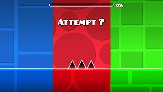 Attempts  Geometry Dash [upl. by Notsew]