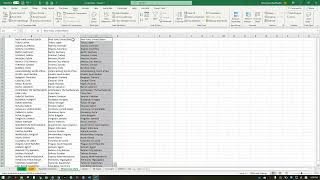 Fixing mixed cases and splitting cell into columns in Excel  Proper Function Text to Column [upl. by Adieren]