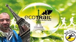 EcoTrail Paris 2024 À la conquête de la Tour Eiffel [upl. by Urbanna]