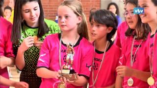 I TORNEO SOLIDARIO DE FÚTBOL SALA FEMENINO ENTREGA DE MEDALLAS Y TROFEOS [upl. by Elaynad57]