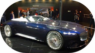 Vision MercedesMaybach 6 Cabriolet  IAA 2017 Frankfurt [upl. by Coats803]