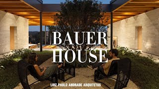 Bauer Residence A Harmonious Blend of Nature and Modern Architecture [upl. by Emolas]