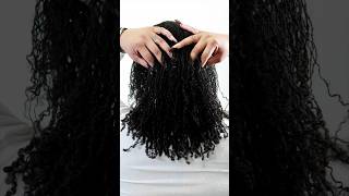 Thin Hair No Problem Achieving Stunning Sisterlocks sisterlocksjourney [upl. by Aleron]