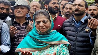 LS Polls Mehbooba Mufti Starts Election Campaign From Pulwama [upl. by Aviva]