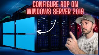 How To Easily Setup and Configure Remote Desktop Protocol RDP On Windows Server [upl. by Froh]