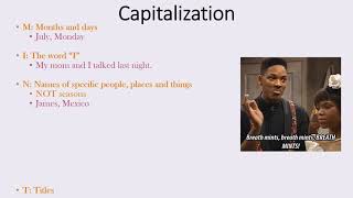 Capitalization and Punctuation  STAAR writing review [upl. by Enialedam648]