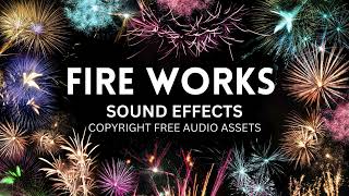 Fireworks Sound Effect  High Quality Best Sound [upl. by Siroval]