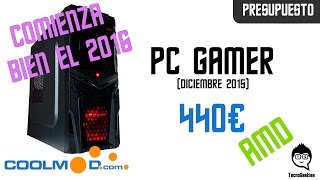 Presupuesto Pc Gamer 2016 calidad precio 440€ Fx 4300 amp gtx 950 [upl. by Laughry403]