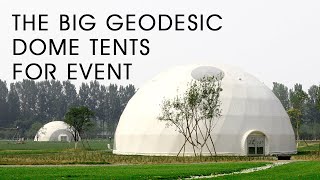 Various Dome Shade Structure Geodesic Dome Tents of Liri Tent for Event Domes [upl. by Narut]