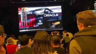 2021 Abu Dhabi Grand Prix final lap crowd reaction in Sydney [upl. by Idette976]