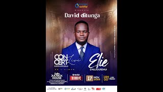 CONCERT LIVE  ELIE DAUJOUDHUIDAVID DITUNGA DIMANCHE 17 NOVEMBRE 2024 LUBUMBASHI [upl. by Ambert]