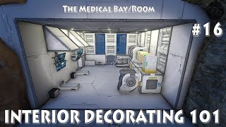 16 SPACE ENGINEERS Ep16 Interior decorating 101  The medical bay room [upl. by Nottap89]