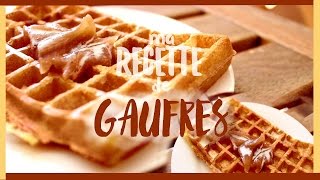 DIY  Recette de GAUFRES CroustiFondantes ♡  Claire [upl. by Lennard918]