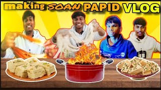 Home made soan papdi making vlog ❤️ Tamil ShankarMurugesan25 [upl. by Werdma361]