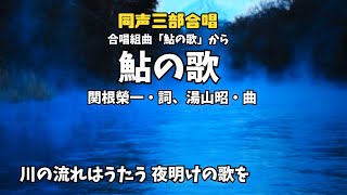 「鮎の歌」詞：関根榮一、曲：湯山昭（金竜小学校合唱部） Nコン [upl. by Berard]