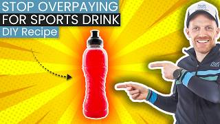 How to Make Your Own Carbohydrate Sports Drink With Electrolytes  Save Big With This DIY Recipe [upl. by Slayton]