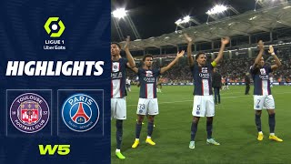 TOULOUSE FC  PARIS SAINTGERMAIN 0  3  Highlights  TFC  PSG  20222023 [upl. by Abisha]