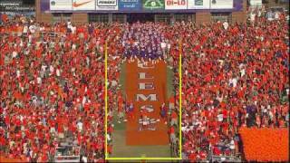 Clemson Football Hill Intro Video [upl. by Adlig936]