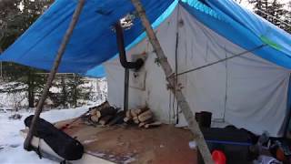 Tente prospecteur Yukon Y Fait Frette [upl. by Neryt]