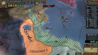 EU4 1321 Carthago Delenda Est in 1234 min2101448 [upl. by Jozef923]