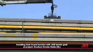 Installing Safe Guard barriers with JKB barrier grab [upl. by Goda]