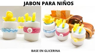 JABONES DE GLICERINA DIY  MUY FÁCILES DE HACER EN CASA  Mixi [upl. by Shirl]